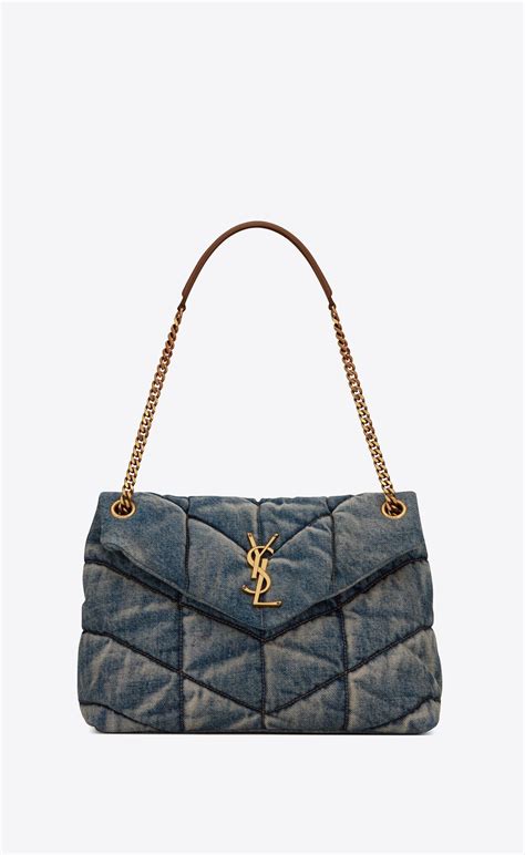 borsa yves saint laurent jeans